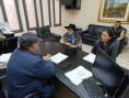 El intendente municipal Norberto Villordo recibió en su despacho a Sabina Orellana Cruz, Cónsul de Bolivia en Rosario